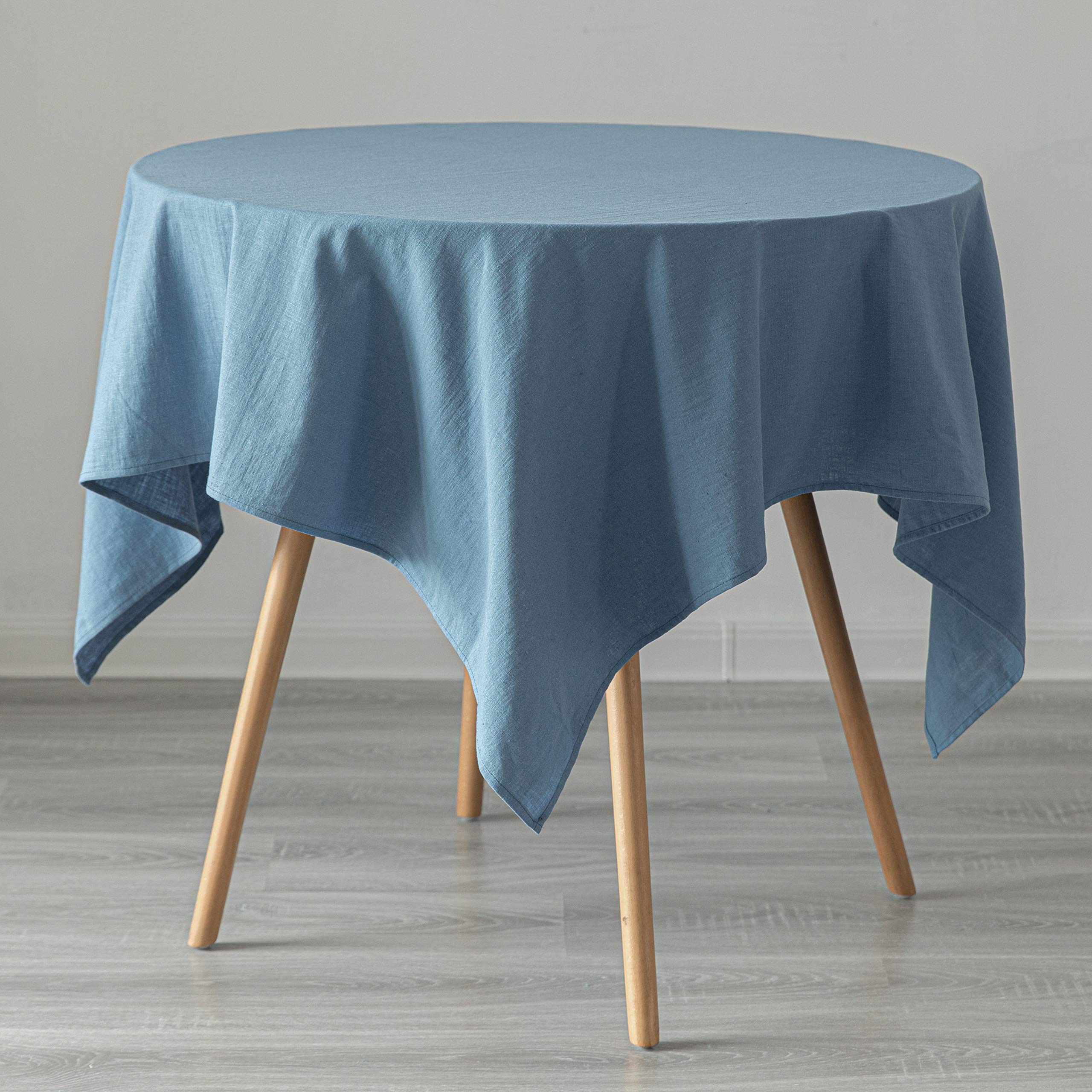 Amazon.com: DEERLUX 100% Pure Linen Washable Tablecloth Solid