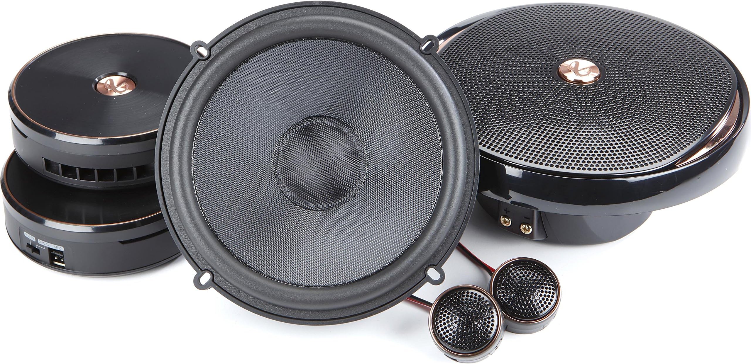 Infinity Kappa 60CSX - 6 1/2” two-way car audio component system w/gap switchable crossover