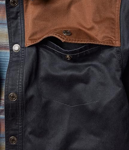 Miniatura 5 de Legendary Whitetails Chaqueta Camisa de Lona Encerada Lonestar Stockyards para Hombres