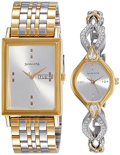 Analog Silver Dial Unisex Watch-NK770038063BM01