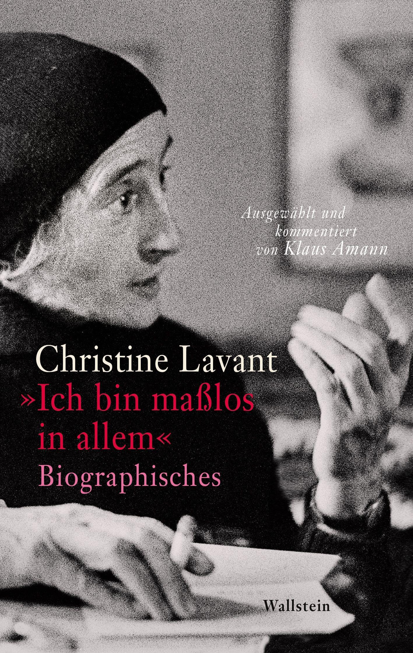 Ich bin maßlos in allem Biographisches : beau livre de collection littéraire