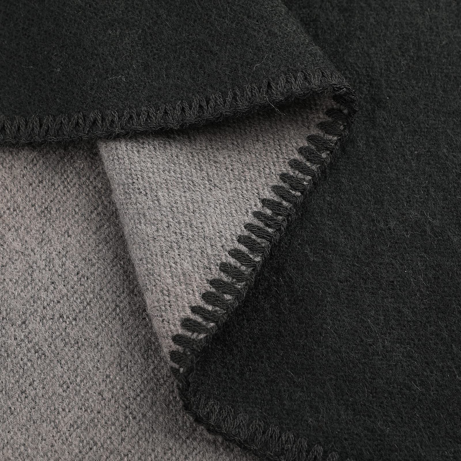 Poncho Estola Capa de Mujer Cárdigan de Punto Manta Capas Bufanda Chal Grande Diseño Simple para Invierno