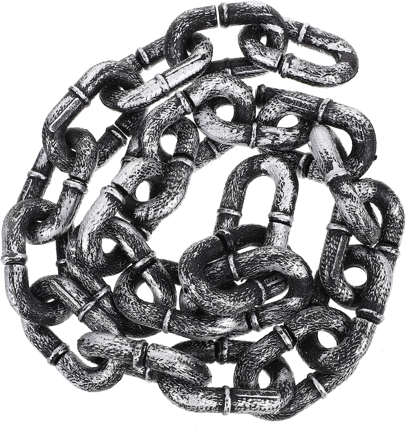 MAGICLULU 3 Feet Halloween Plastic Chains Chain Costume Props for