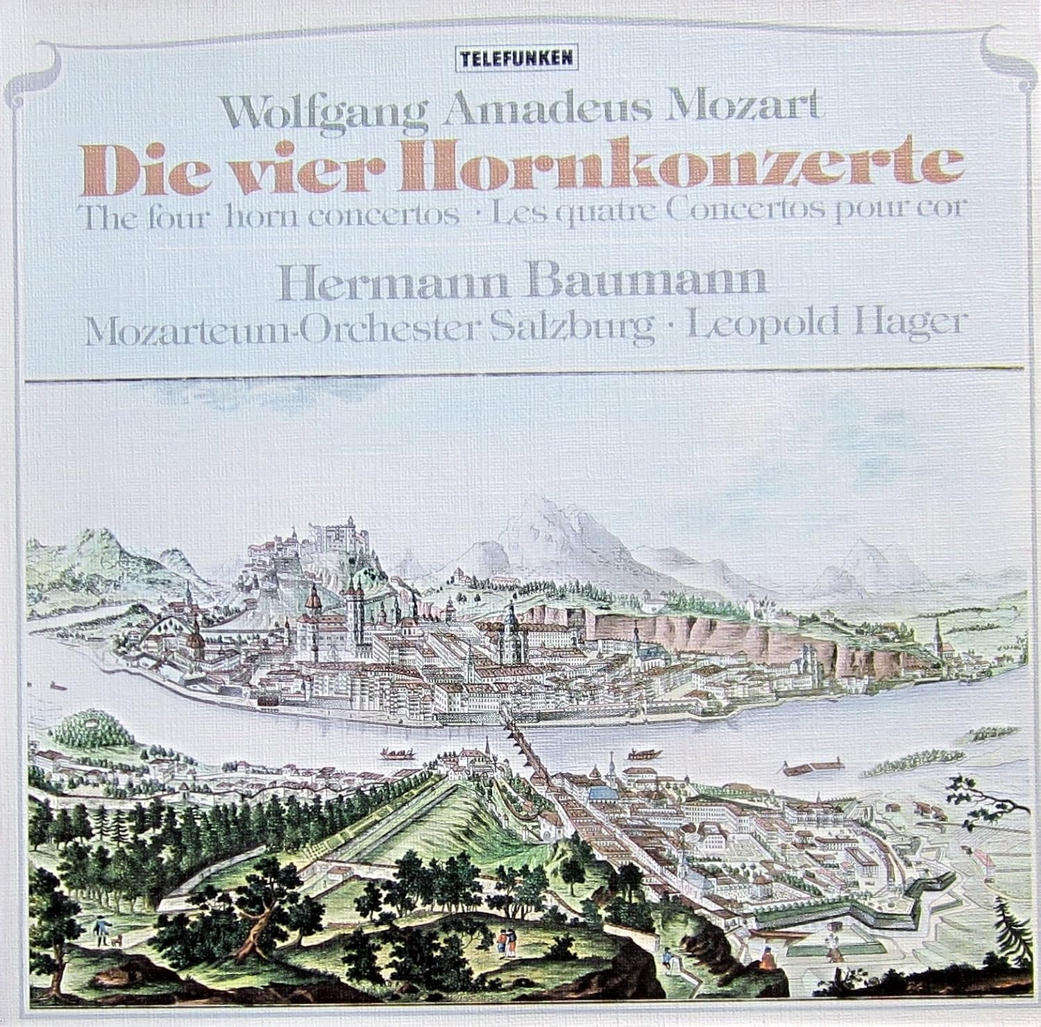 Mozart Die vier Hornkonzerte / The four horn concertos [Vinyl LP