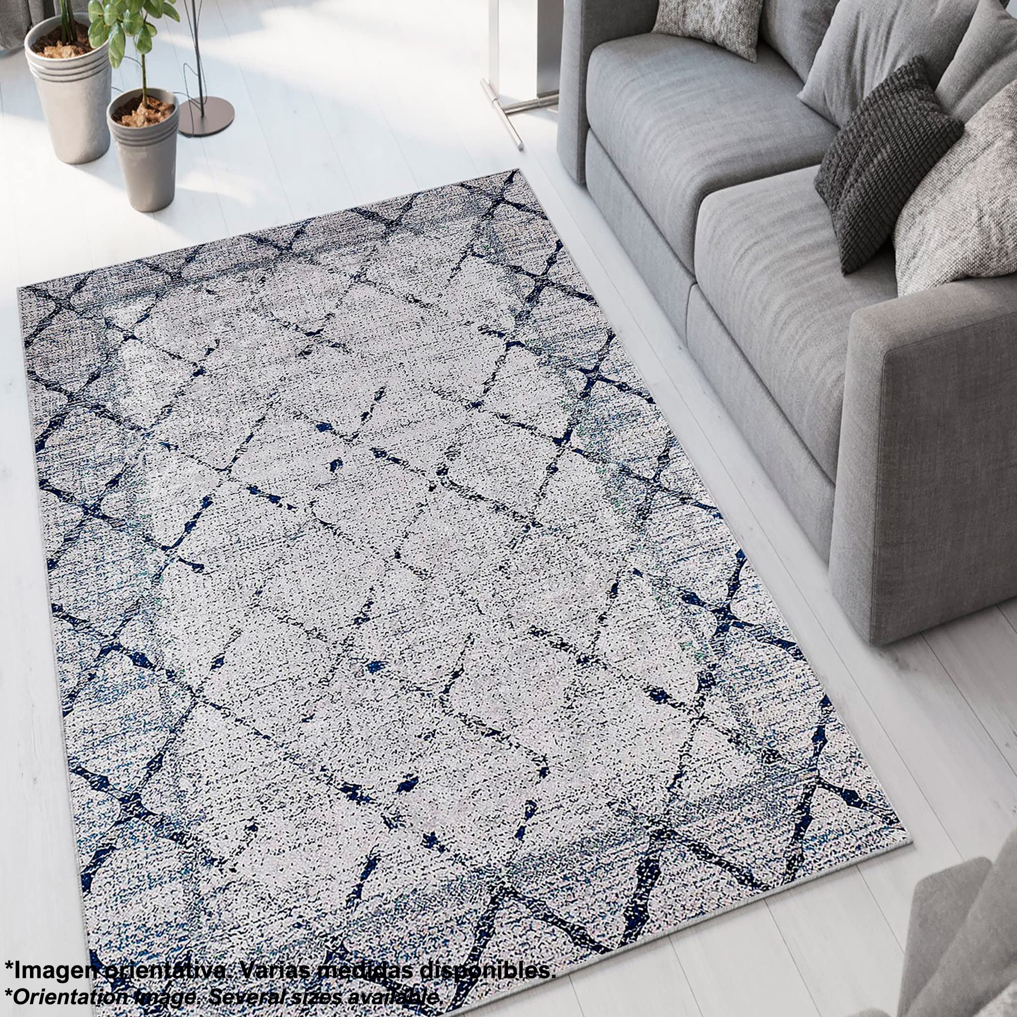 WELL HOME MOBILIARIO & DECORACIÓN Tappeto in poliestere stampato 160 x 230 cm