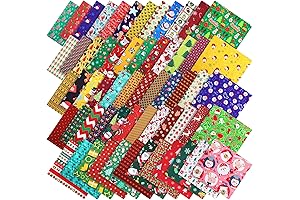 Festive Inspiration: Christmas 10x10 Fabric Squares for Joyful Creations