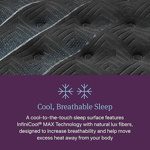 Miniatura 4 de Beautyrest World Class Level Four Plush Pillow Top 16.25" Colchón de tamaño king con tope de plumón de nivel cuatro de clase mundial - Soporte,