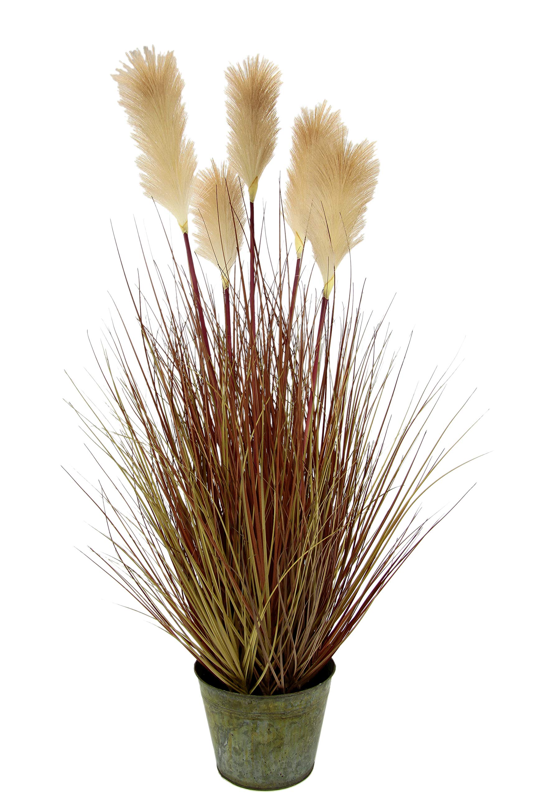Herbe de la pampa artificielle pour sublimer un salon style bohème chic