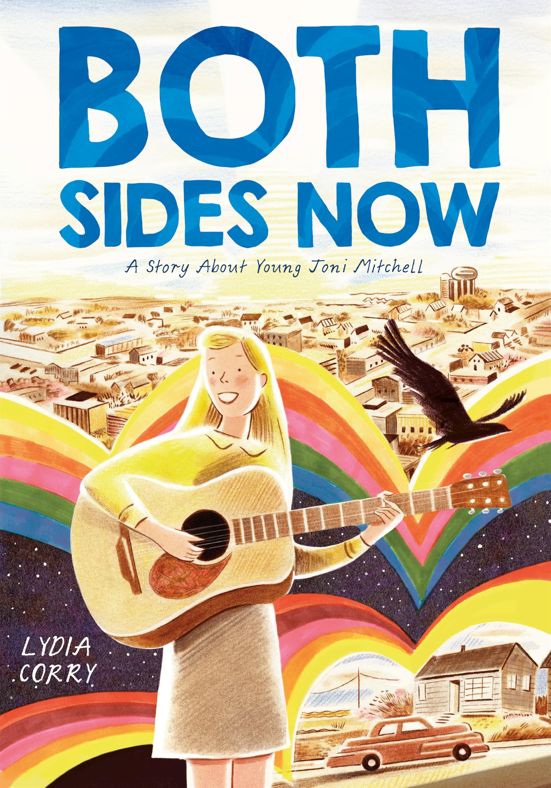 Both Sides Now: A Story about Young Joni Mitchell (Inspiring Women Artists)