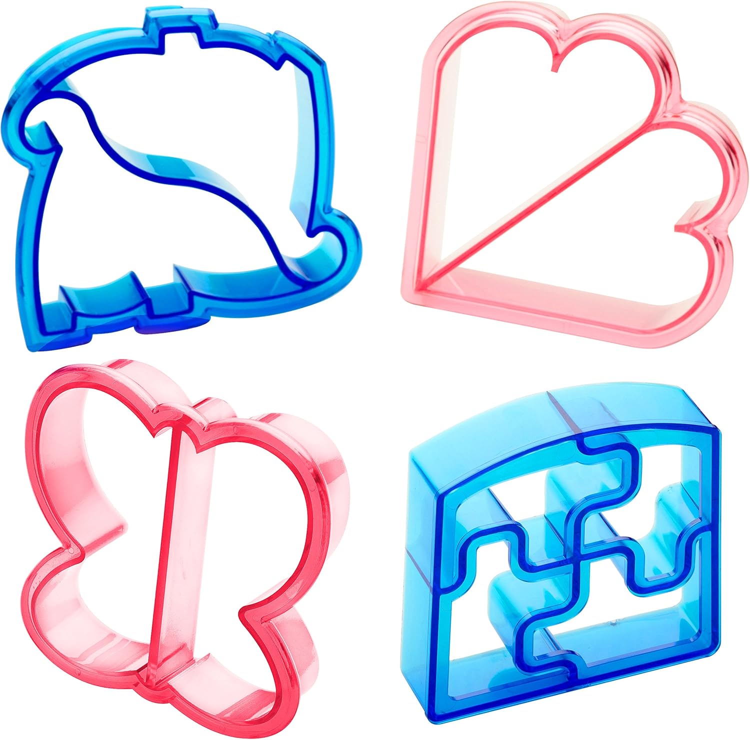 StarPack Sandwich Cutters for Kids Includes 4 Sandwich Cutters Each Bread Cutter