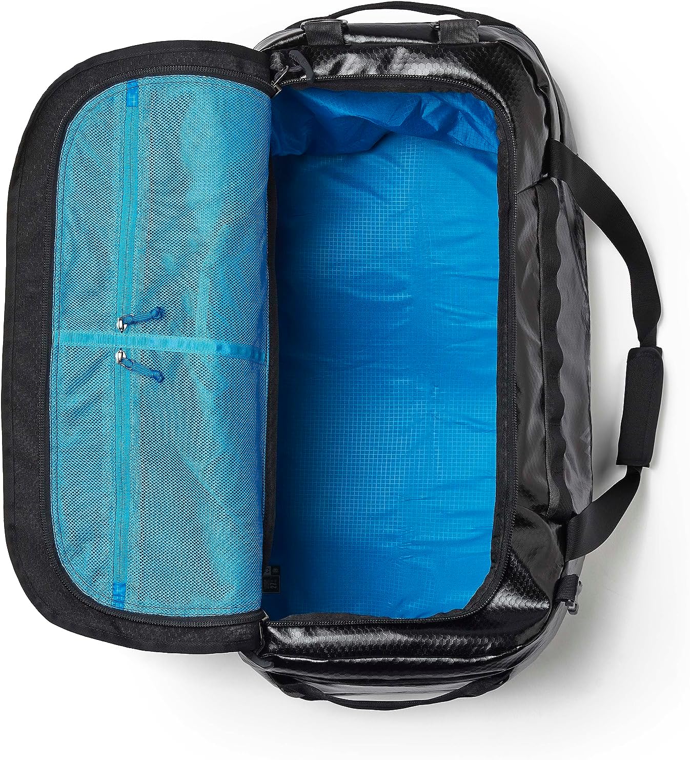Gregory Alpaca 60L Water-Resistant Adventure Travel/Gear Organization Duffel Bag, Obsidian Black