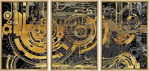 Miniatura 108 de 3 paneles de lienzos para pared wall26 Obra de arte -