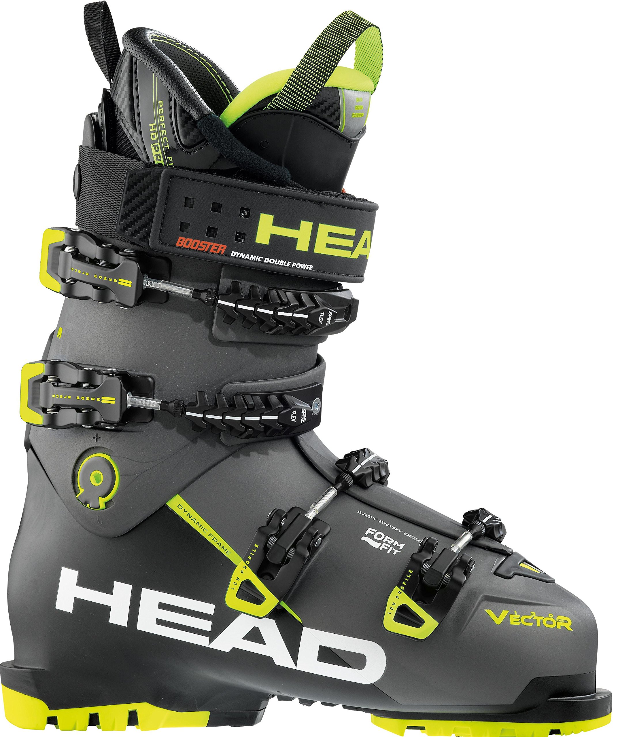 Head Vector Evo 130S Ski boots, Black 25.5 Yellow : Amazon.de