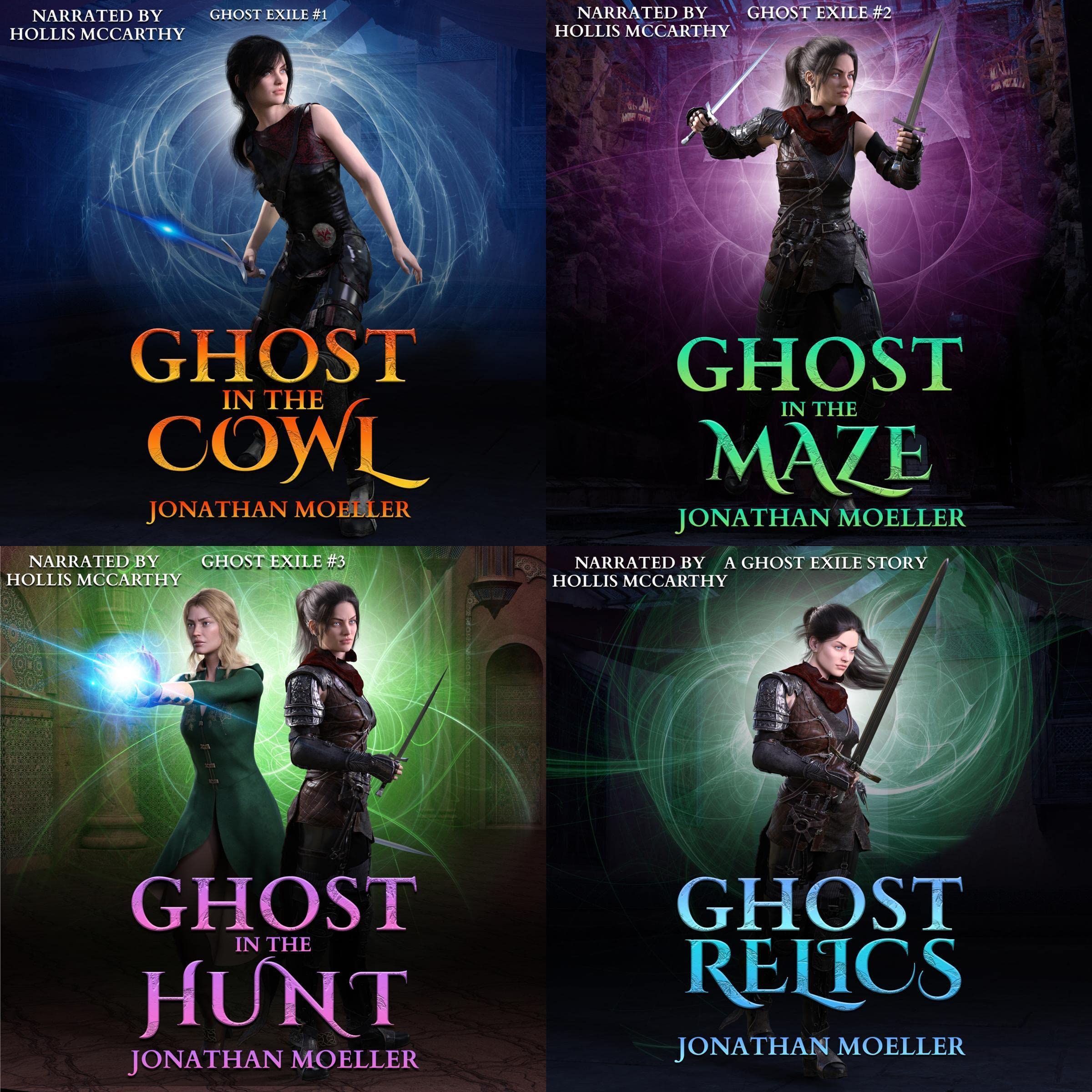 Cover art for Ghost Exile Omnibus One