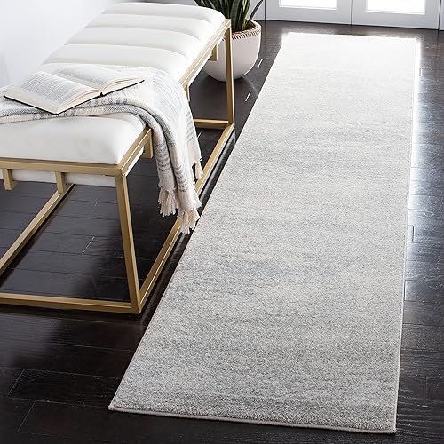 Miniatura 8 de SAFAVIEH Evoke Collection EVK272L - Alfombra moderna abstracta que no desprende pelusa, para sala de estar, dormitorio, entrada, 3 x 5 pies, azul
