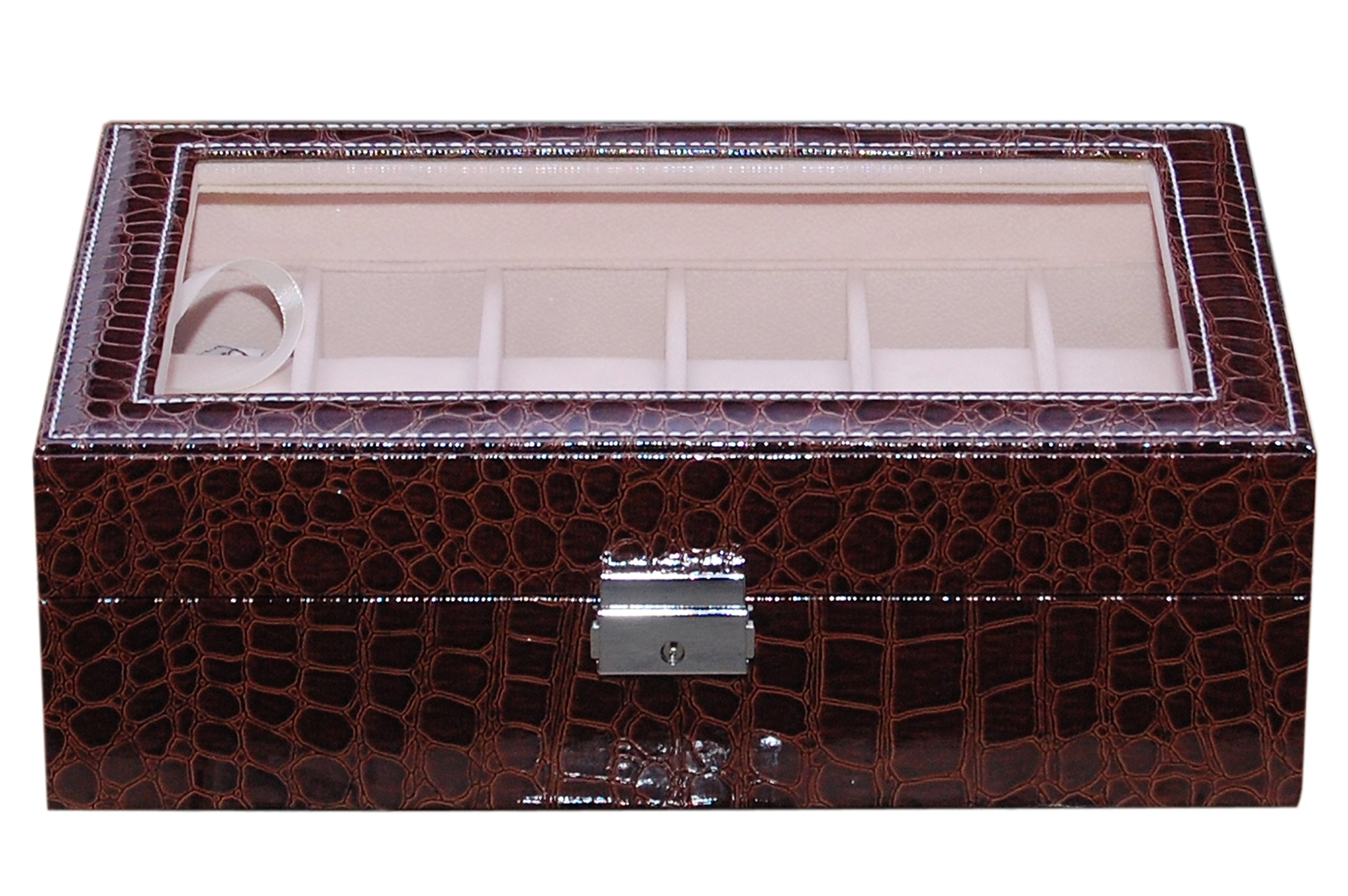 Medetai� Luxury Watch Box 12 Grid Leather Watches Box Jewelry Display Collection Storage Case Watch Organizer (B07KK6GC7R) Amazon Price History, Amazon Price Tracker