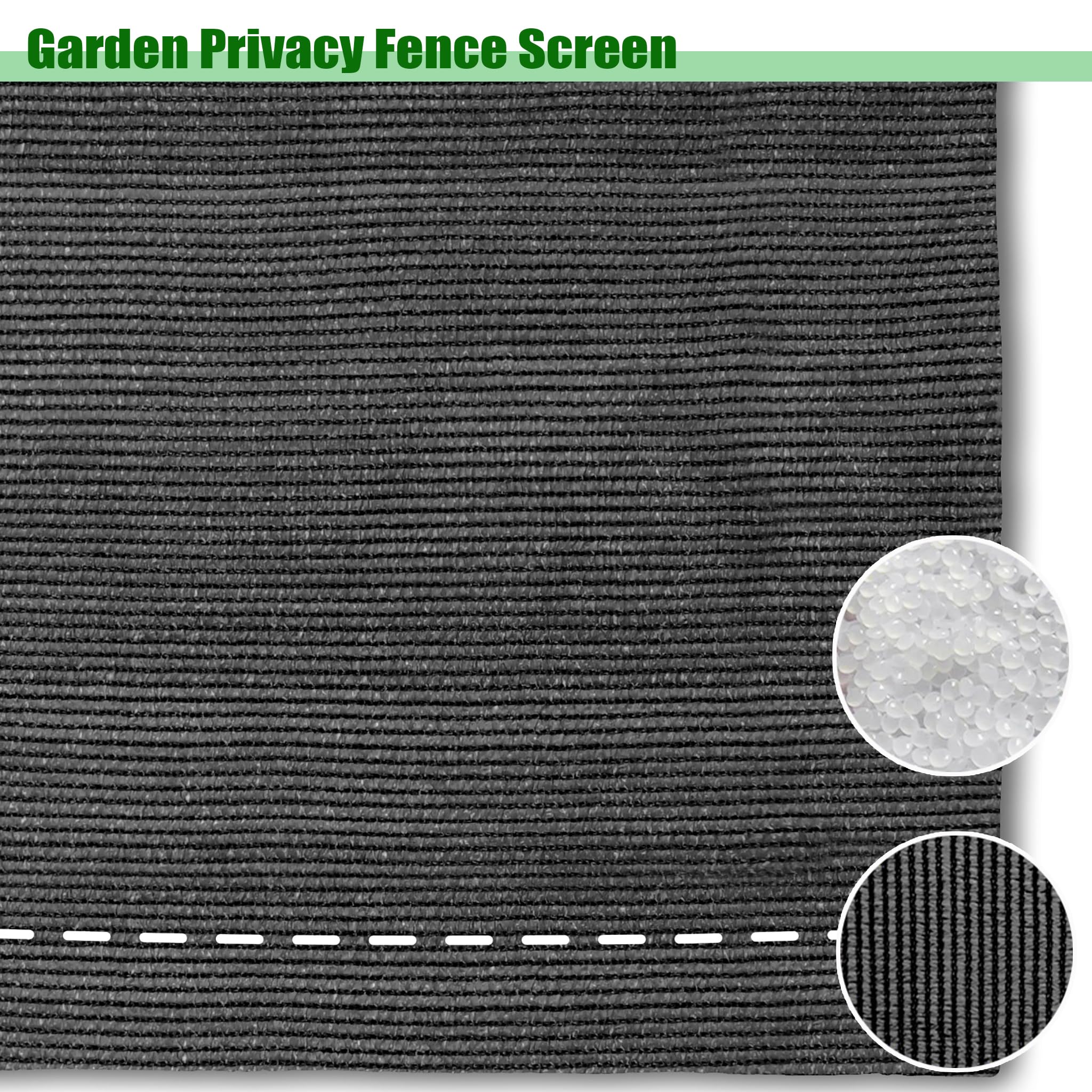Rete antivento per esterni, 10 m, altezza 180 cm, in tessuto HDPE da 150 g/m², stabilizzata ai raggi UV e resistente alle intemperie, con fori e fascette (verde, 18 m²)