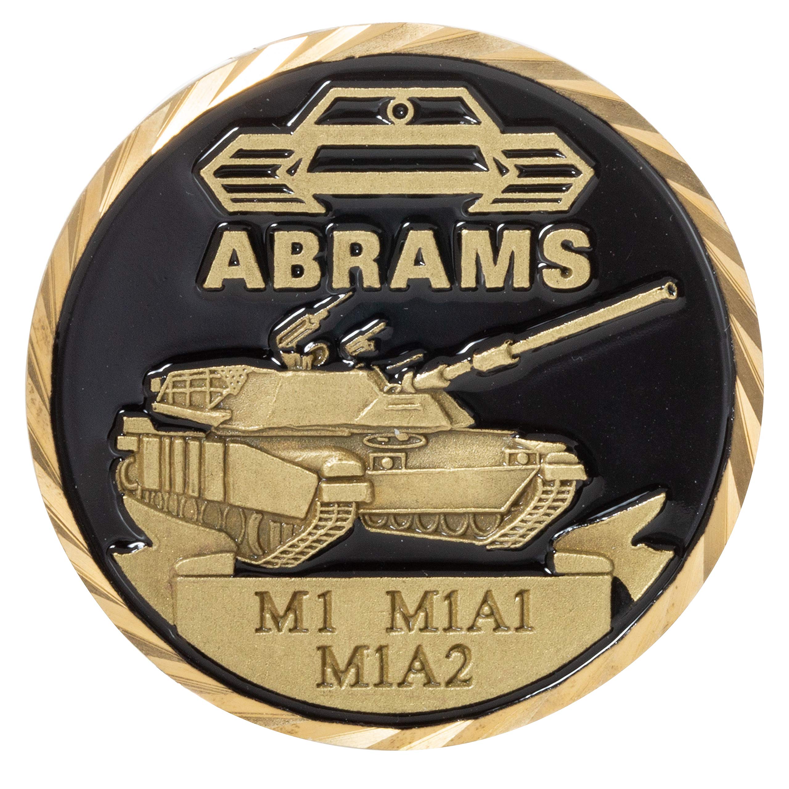 United States Military Abrams Tank Whispering Death M1 M1A1 M1A2 Absolute Battlefield Superiority Nothing Comes Close Challenge Coin