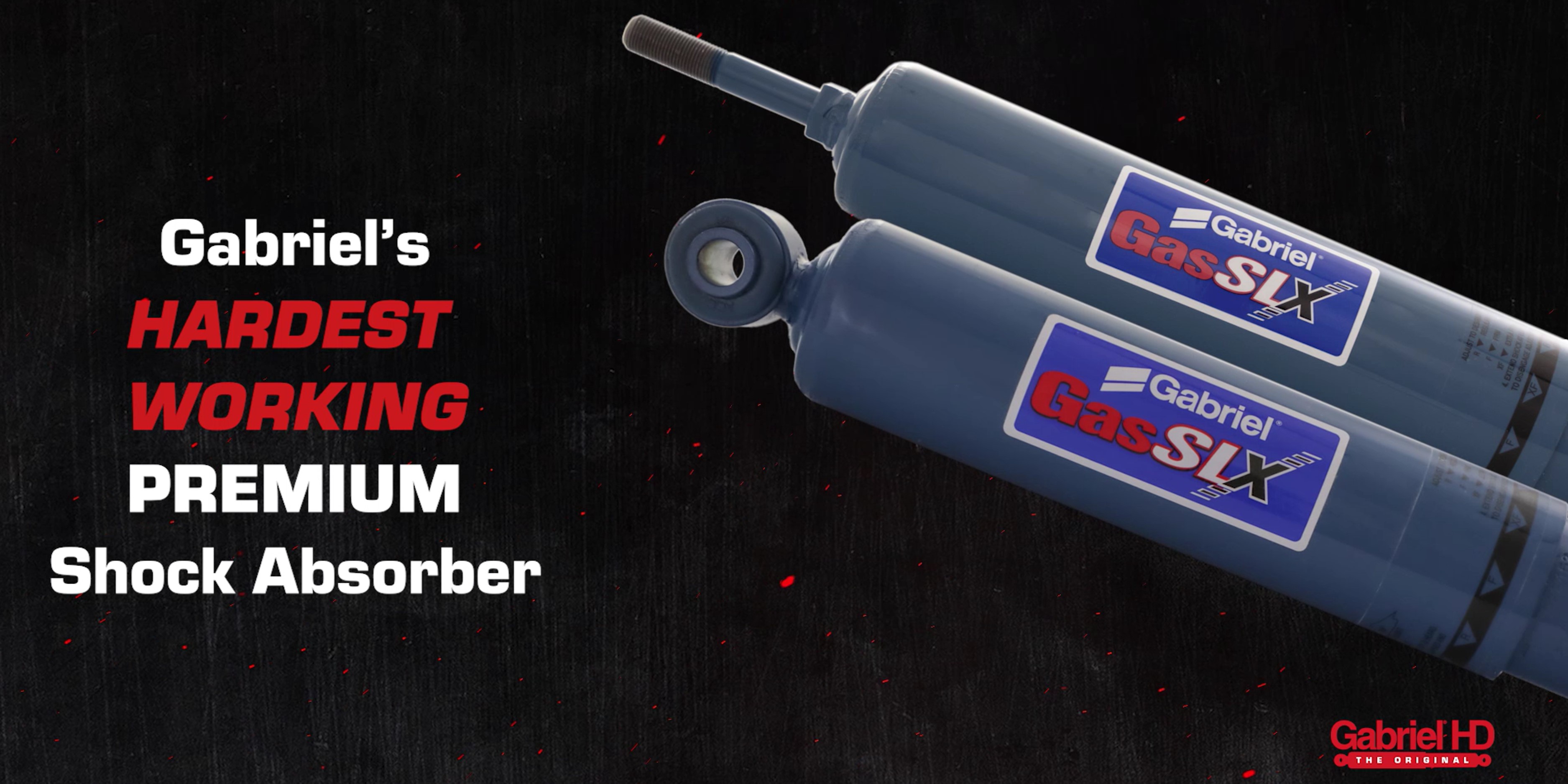 Amazon.com: Gabriel 89455 GasSLX Adjustable Heavy Duty Rear Shock