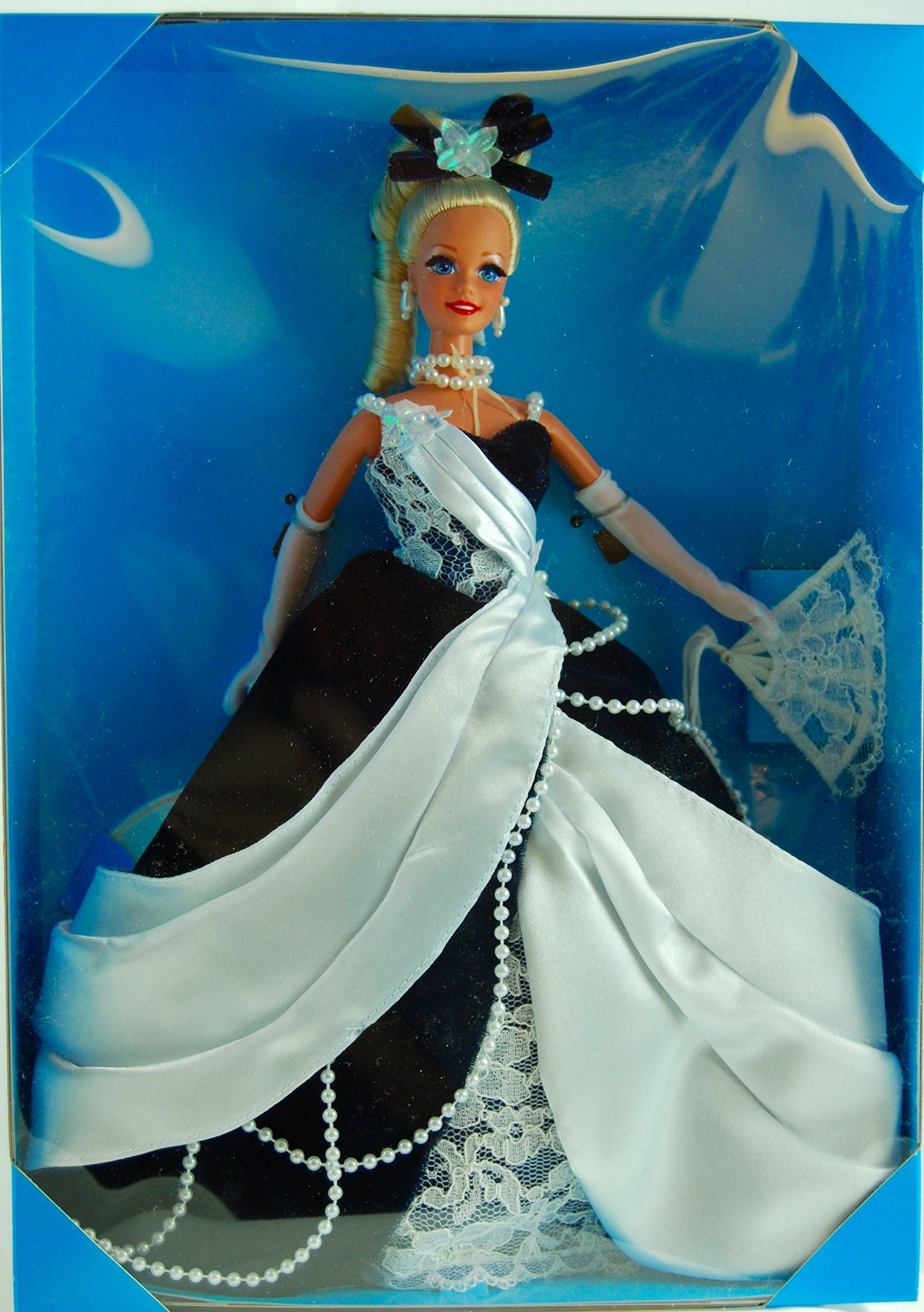 Barbie 1996 - Mattel Collectibles - Midnight Waltz Ballroom Beauties Collection - 2nd in a Series - 12" - Showcase - From Production - New - Rare - Collectible