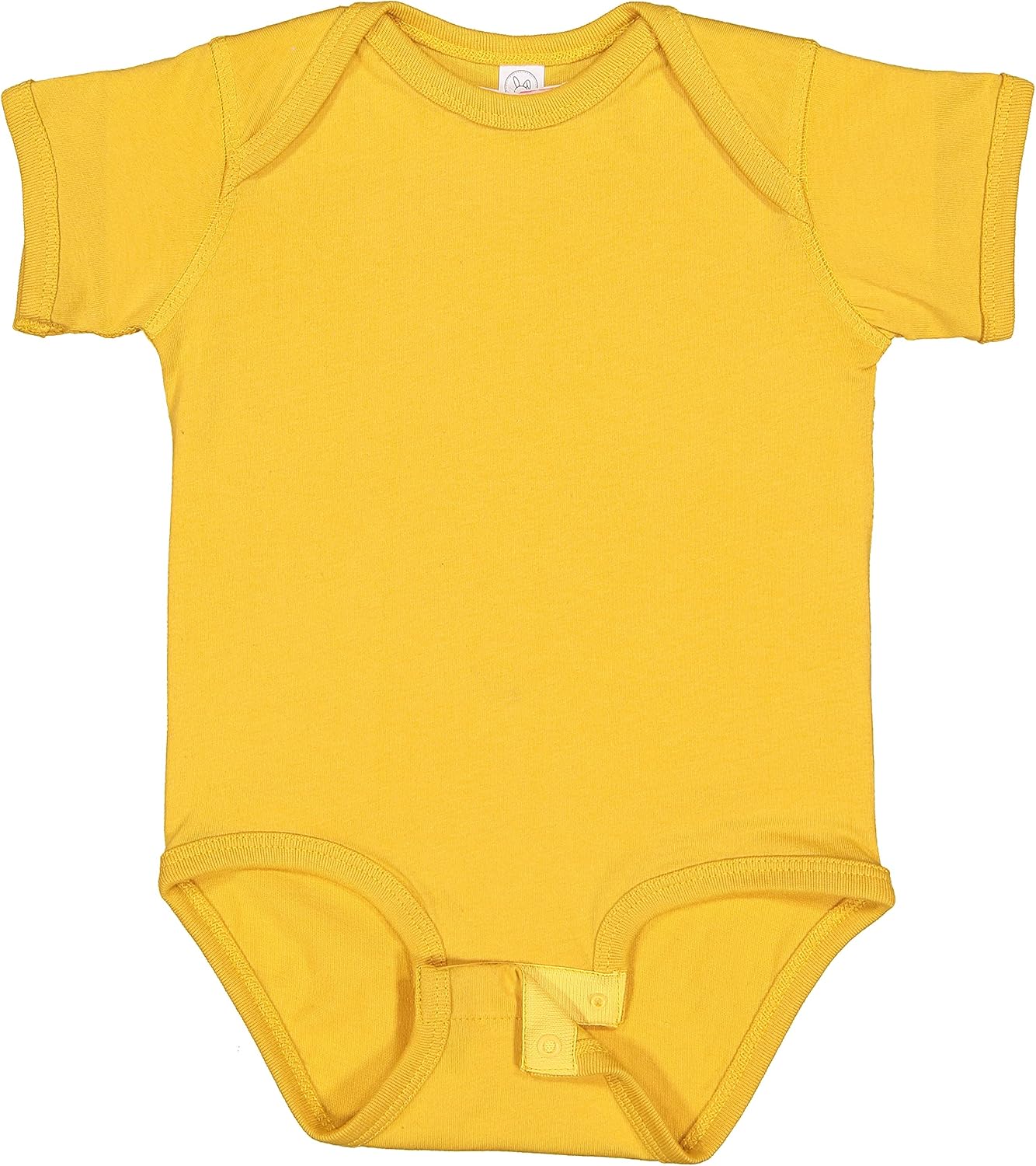 RABBIT SKINS, Baby Soft Fine Jersey Short Sleeve Bodysuit - Image 2
