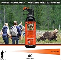 Vista 4 de UDAP 18CP Super Magnum Bear Spray, Multi, 13.4oz