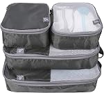 Travelon Ensemble de 4 Organisateurs d'emballages souples