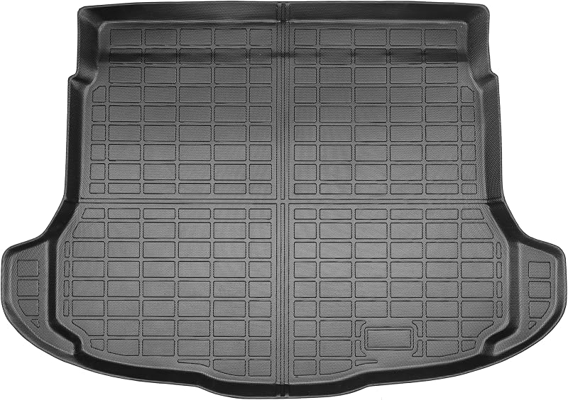 Forro de Porta-Malas em TPE Preto para Honda CR-V CRV 2007–2011, Bandeja 3D para Piso Traseiro