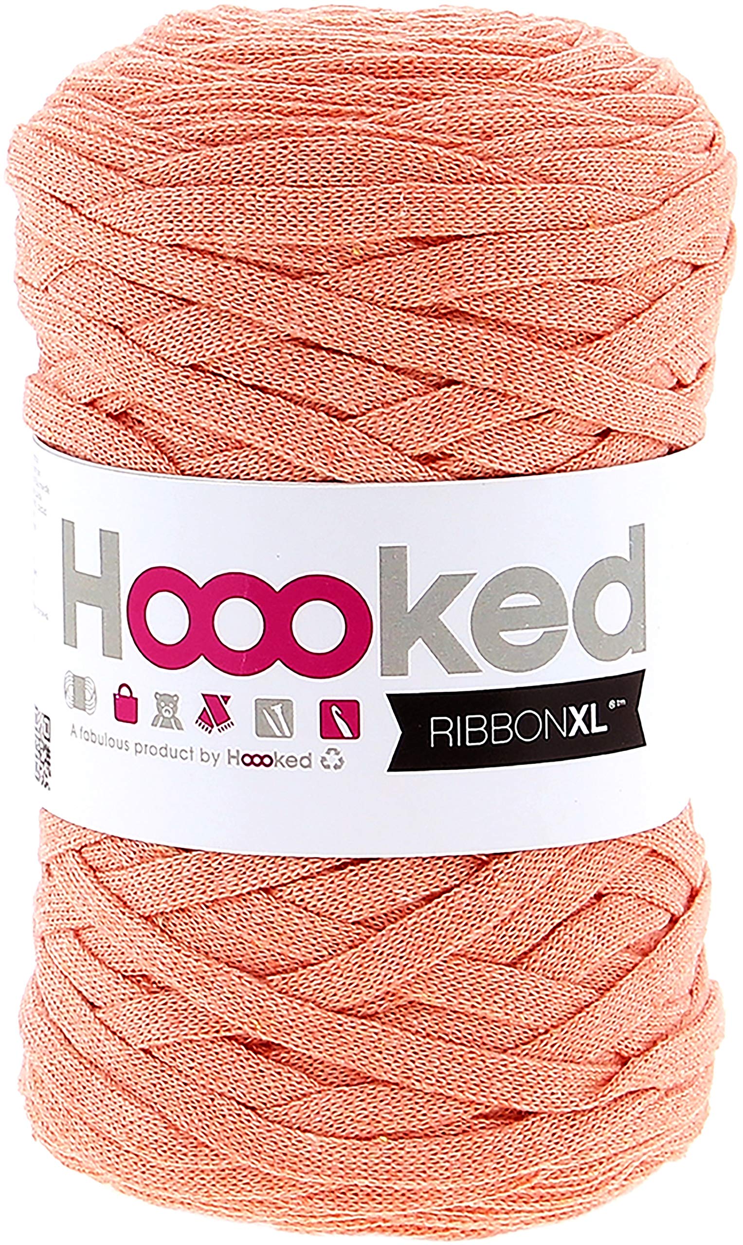 Hoooked Ribbon, Ice Apricot, 120 m