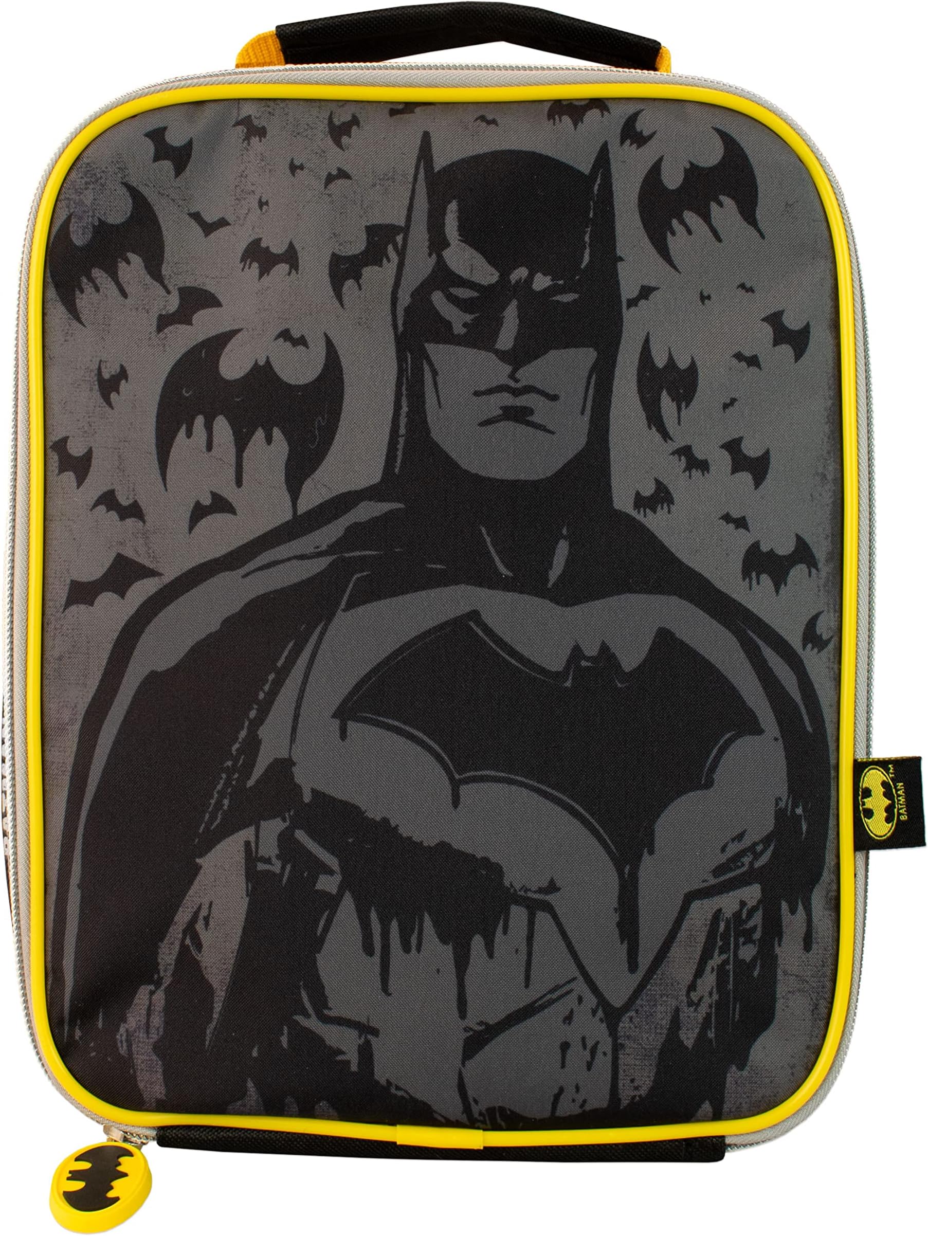 DC Comicsdc comics Kids Batman Lunch Bag Black, Black
