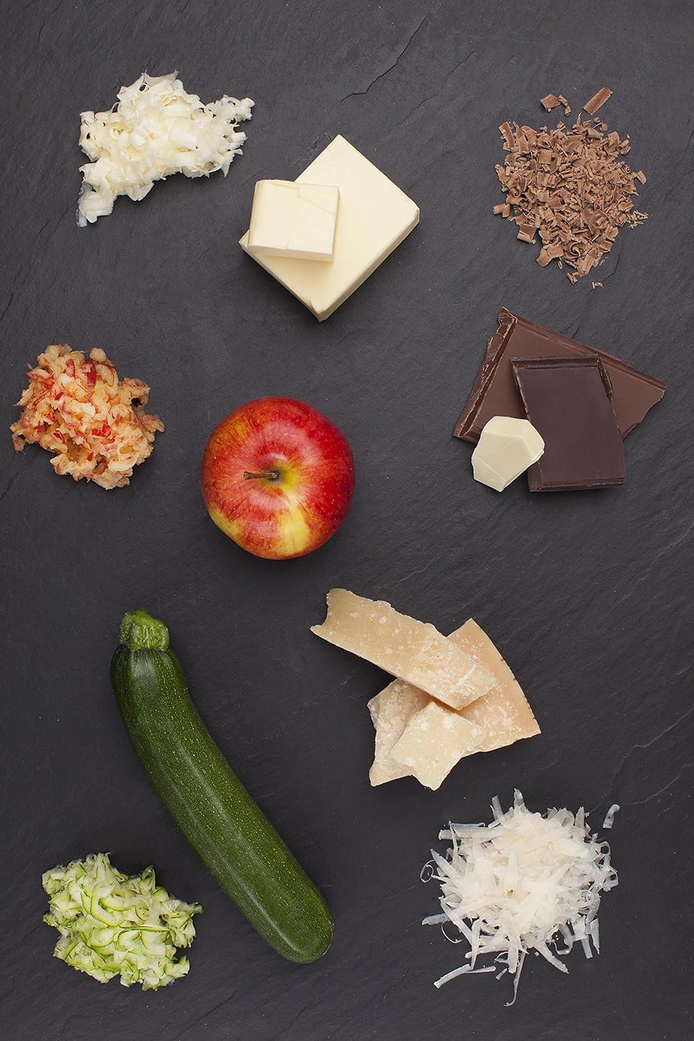 Microplane Professional Series Kitchen Grater Ribbon Blade for Hard Cheese, Apple, Carrot, Zucchini and Chocolate with Stainless Steel Blades - Made in USA