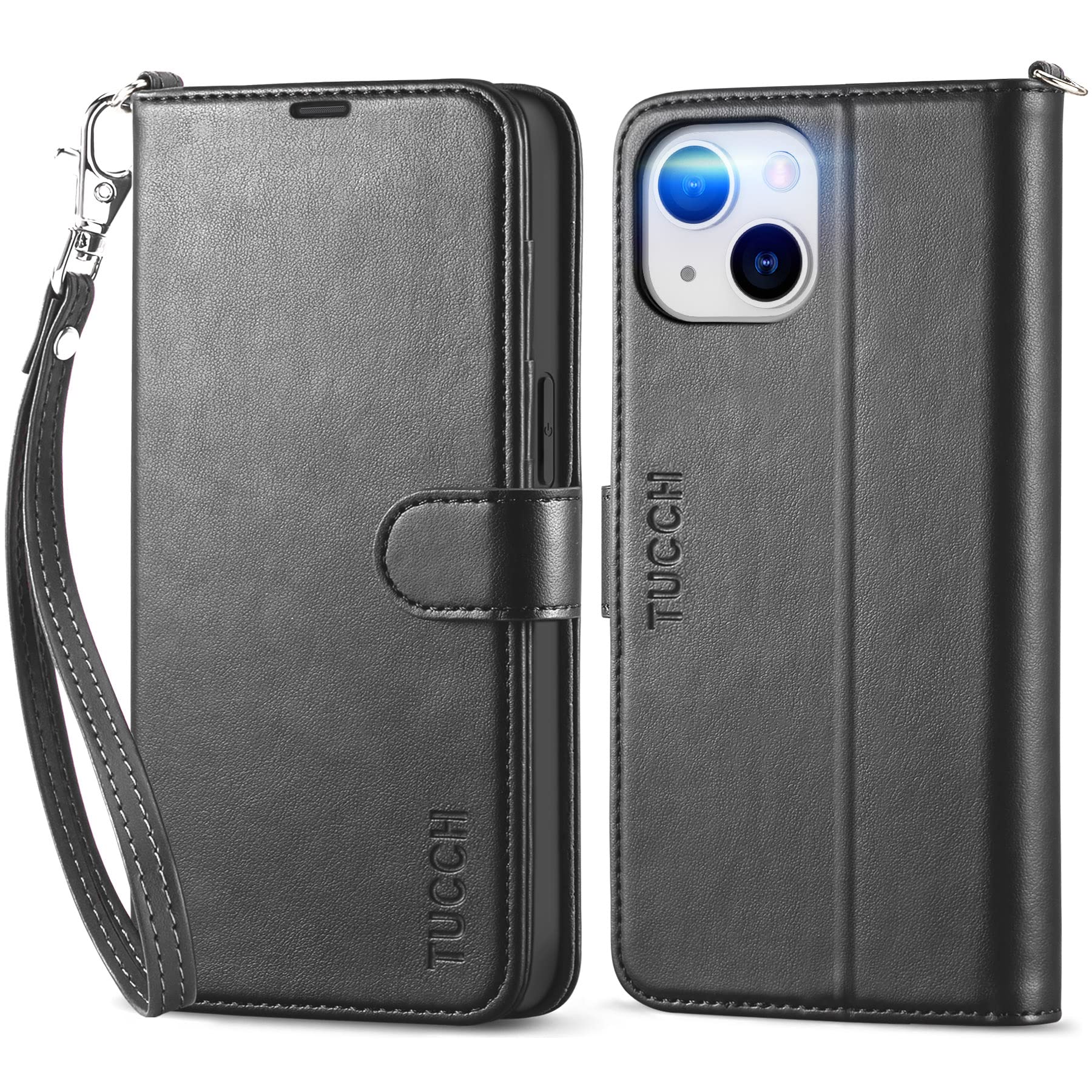 TUCCH iPhone14 対応 ケース 手帳型ストラップ付き TUCCH iphone16 Pro 対応 ケース 手帳型 ストラップ付き アイフォーン