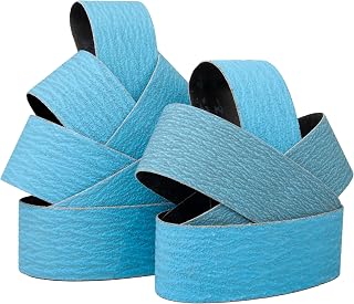 3x21 Zirconia Sanding Belts, 40/60/80/120 for Metal & Hardwood