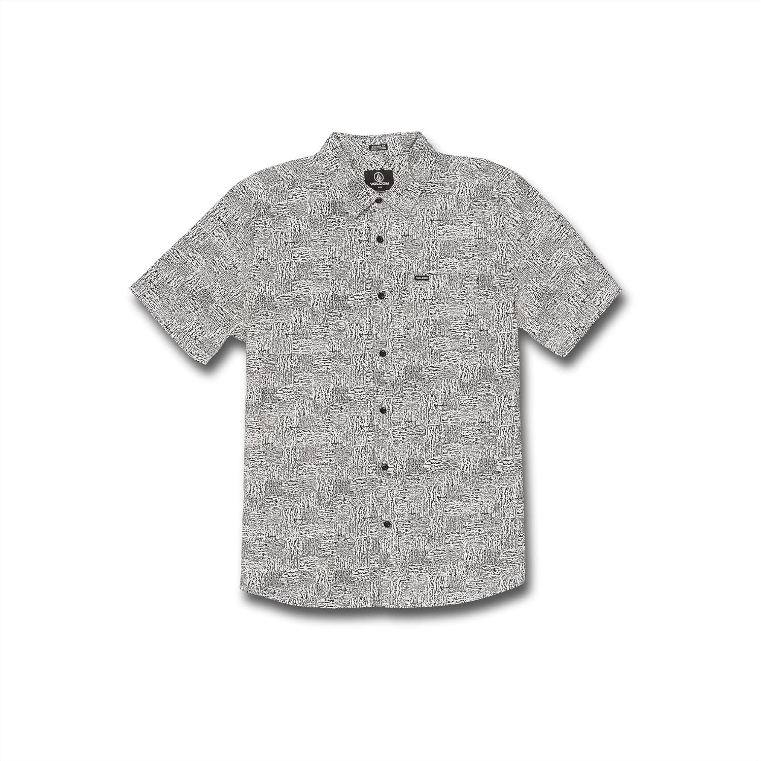Volcom Men's Trick Bag Short Sleeve Button Down Shirt