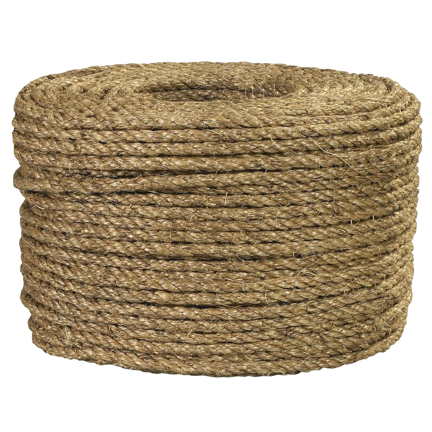 Aviditi Fiber Rope, 600' x 1/2", 2350 lbs. Tensile Strength, Manila (TWR135)