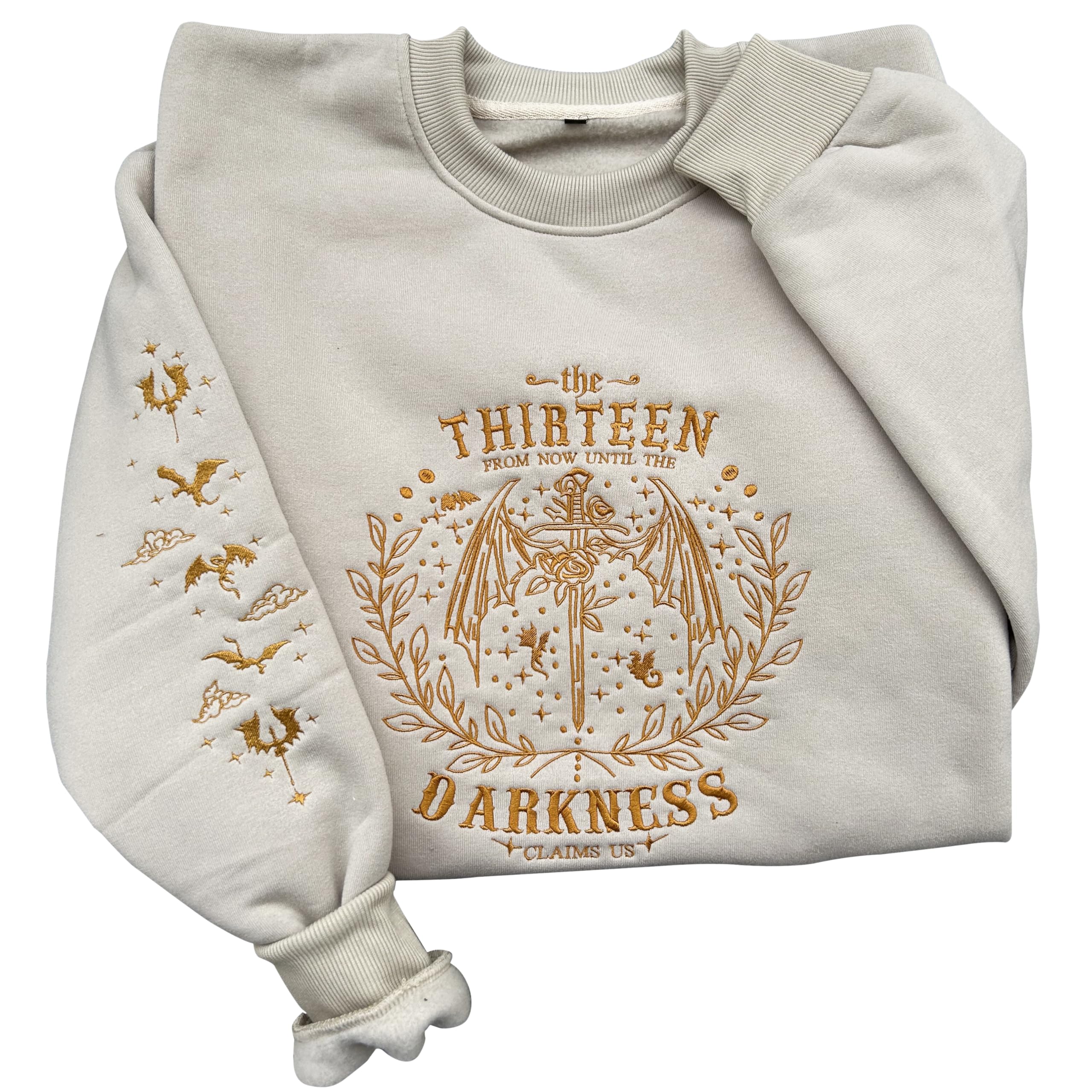 Embroidered Book Lovers Sweatshirt