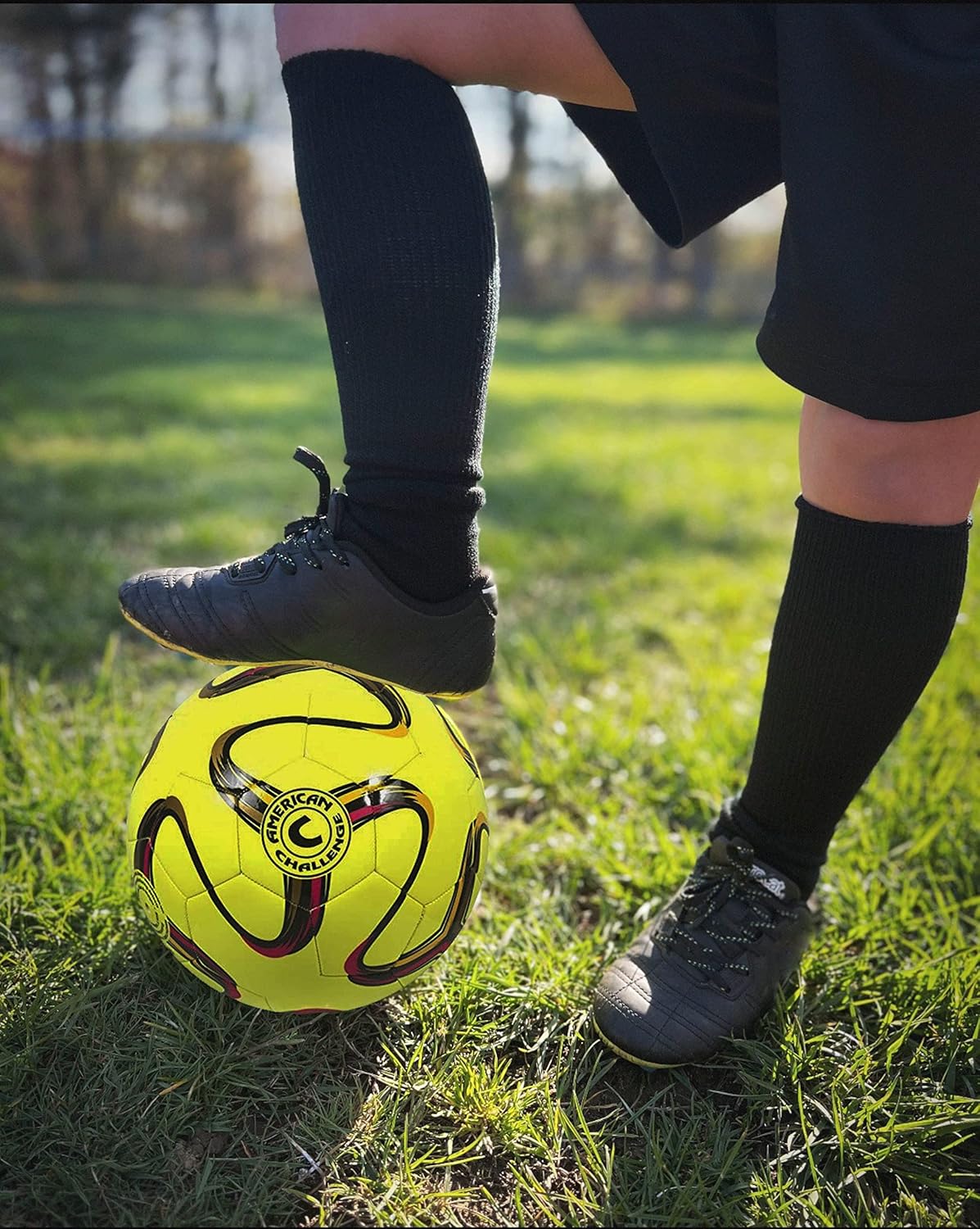 American Challenge Brasilia Soccer Ball – Sizes 5, 4, 3 & 2 – Youth & Adult Training Soccer Ball for Practice, Games & Grass Fields - Image 8