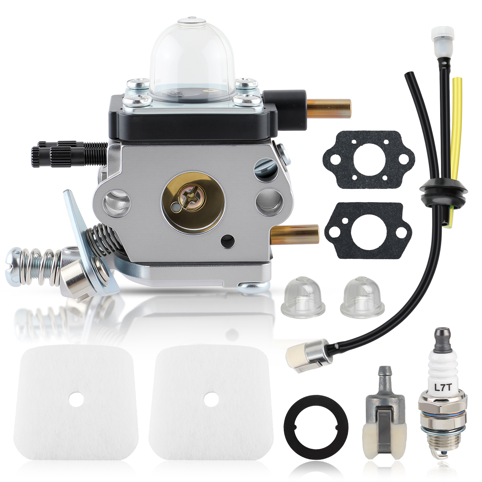 Carbhub C1U-K54A Carburetor for 2-Cycle Mantis 7222 7222E 7222M