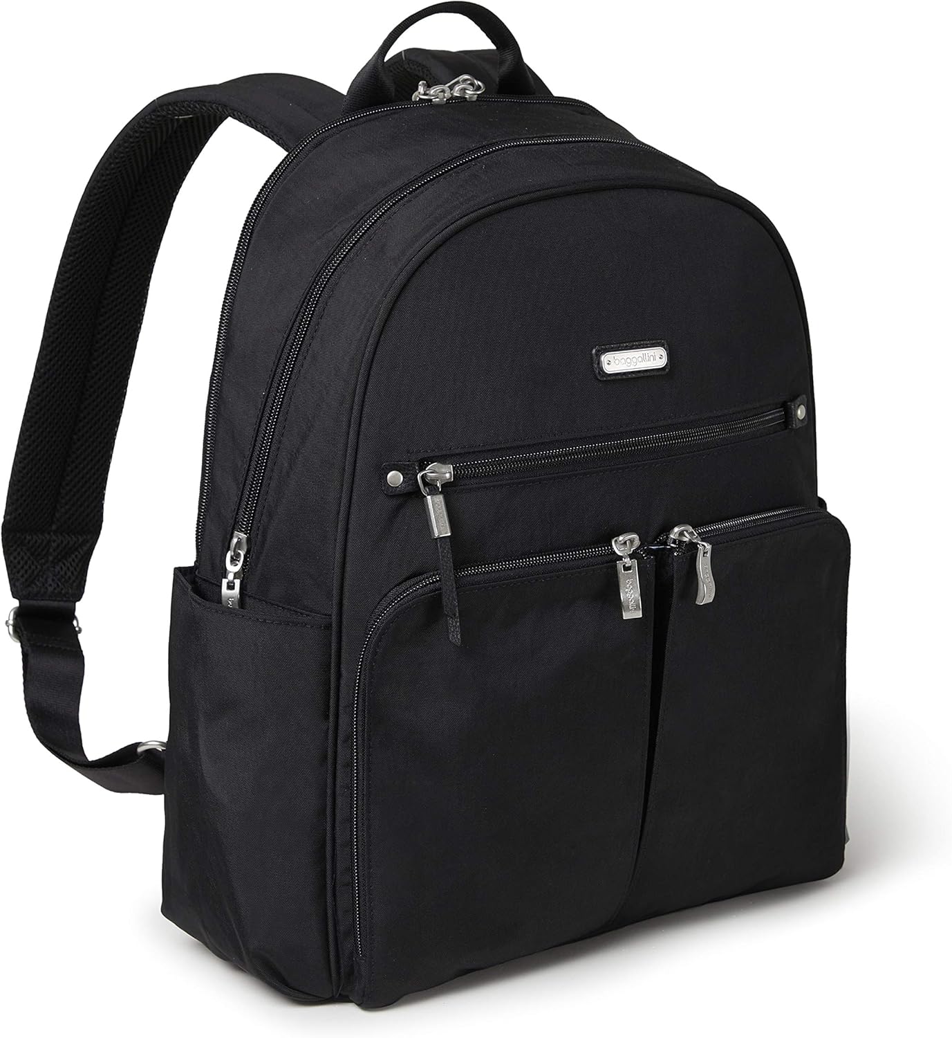 Hottest Sales Baggallini womens Here and There Laptop Backpack, Black, One Size US