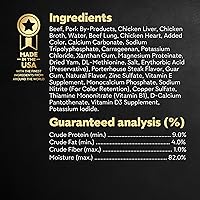 Vista 5 de Cesar Classic Loaf in Sauce - Alimento húmedo para perros adultos, sabor a carne, comida húmeda para perros, bandeja fácil de despegar de 3.5 onzas