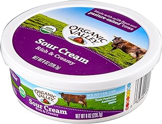 Organic Valley, Sour Cream Organic, 8 Ounce