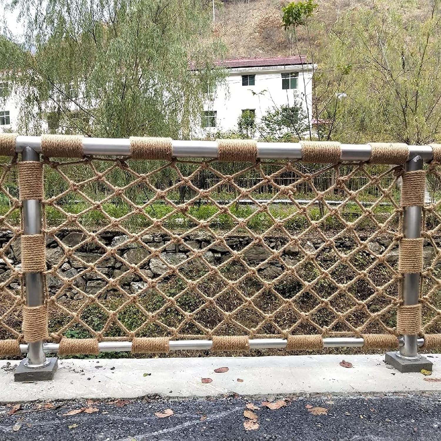 クライミングネット、屋外ゲームネット、安全保護ネット、アミューズメント施設、クライミングフレーム、ツリーハウスクライミングネットに最 【お取り寄せ】 Swing-N-Slide クライミング カーゴ ネット ジャングルジム用 DIY キット 遊具 セット クライミングネット 追加 ... クライミングネット、ガーデンクライミングサポートプラントネット、屋外遊び場のスイングツリーハウス、アウトドアスポーツに最適(2*2m