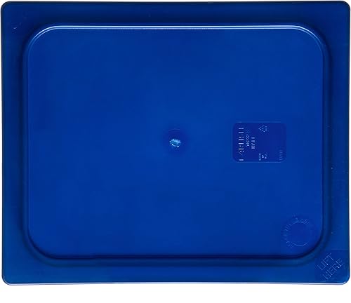 Miniatura 2 de Carlisle FoodService Products Smart Lids - Tapa de bandeja de alimentos de tamaño 1/2 para catering, bufés y restaurantes, polietileno, 12.75 x