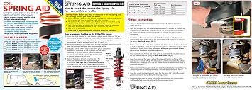 Bits4reasons - E Tech Coil Spring Aid Suspension Towing Assistors (1 Pair) (fits Into Spring Gap 18-25mm)