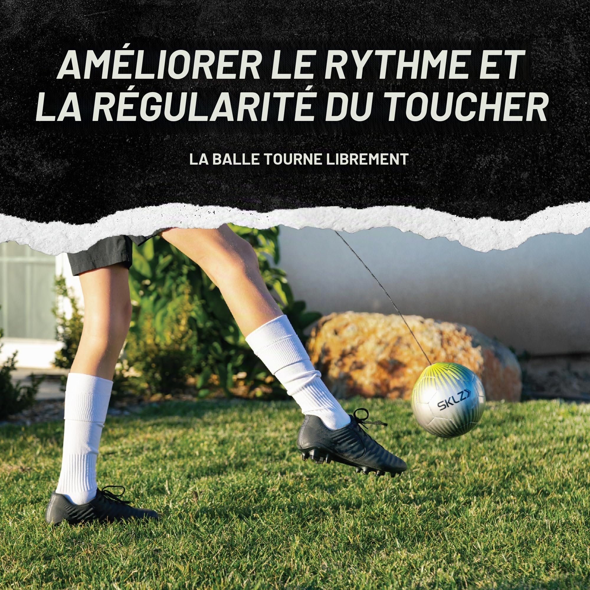 SKLZ Star-Kick Rebounder, équipement d'entraînement de Football, Kick Trainer