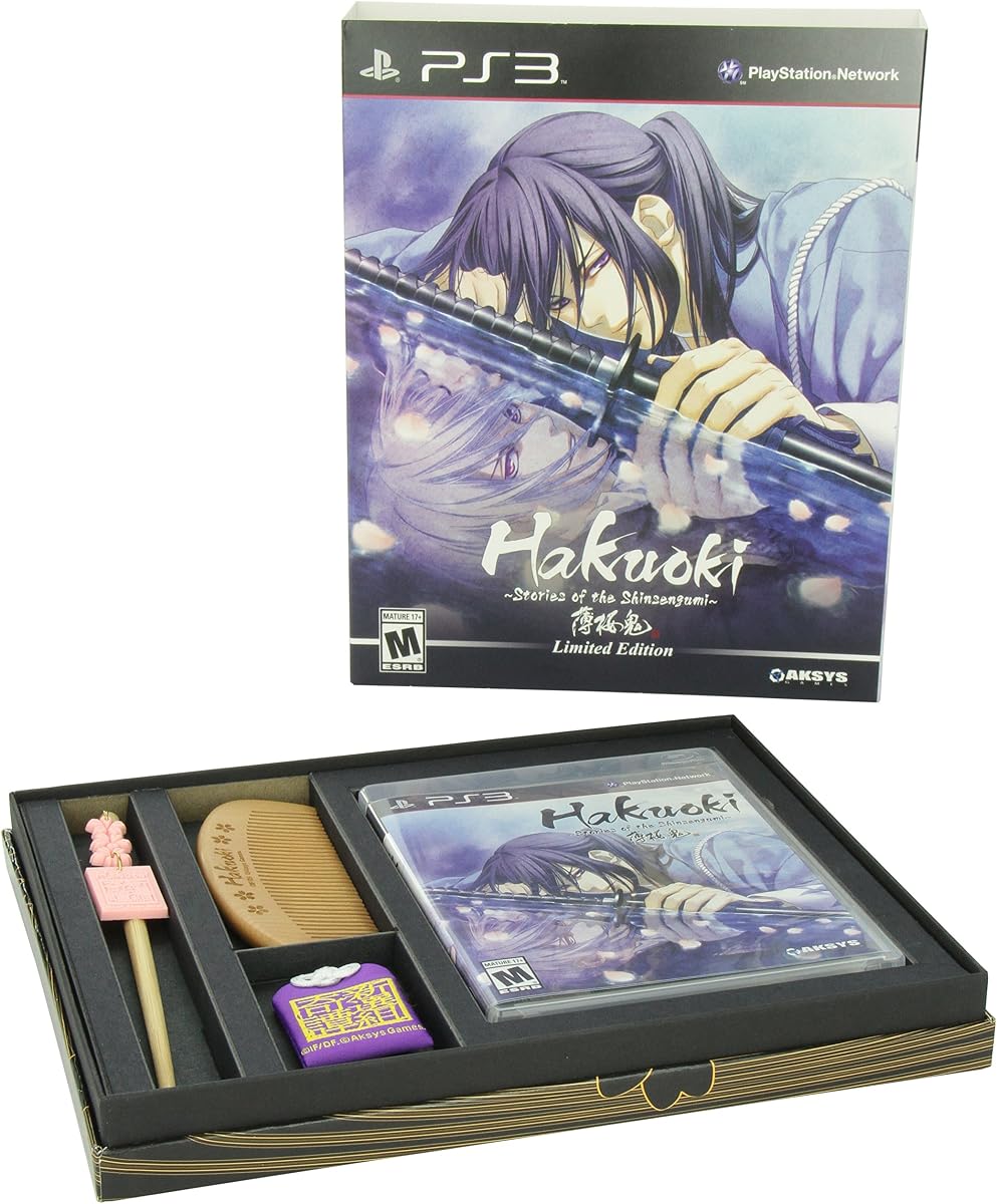 Hakuoki: Stories of the Shinsengumi Limited Edition - PlayStation 3 Limited Edition
