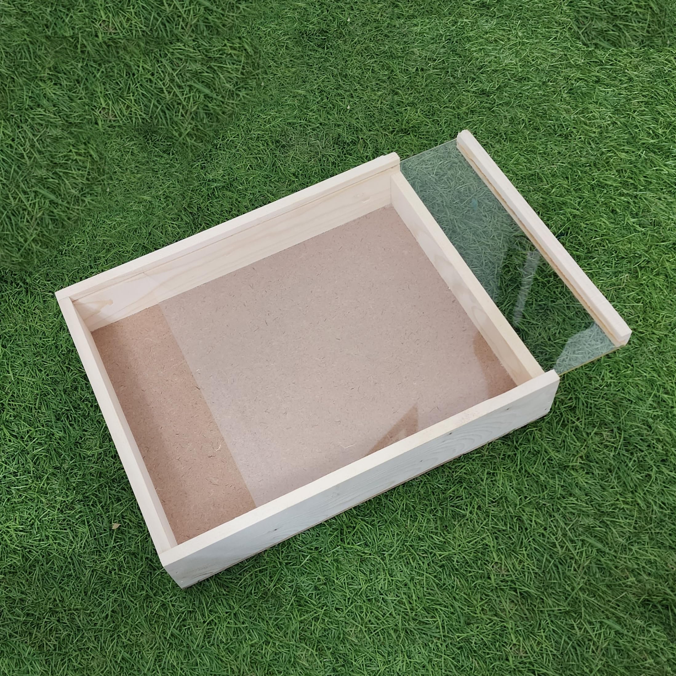 The CAF Wood Hexagonal Storage Box Or Bag With String Handle For Gift Hamper, Chocolate Packing, Dry Fruit Packing, Wooden Box For wedding Gift (10.25 Inch) (B0CV62M251) Amazon Price History, Amazon Price Tracker