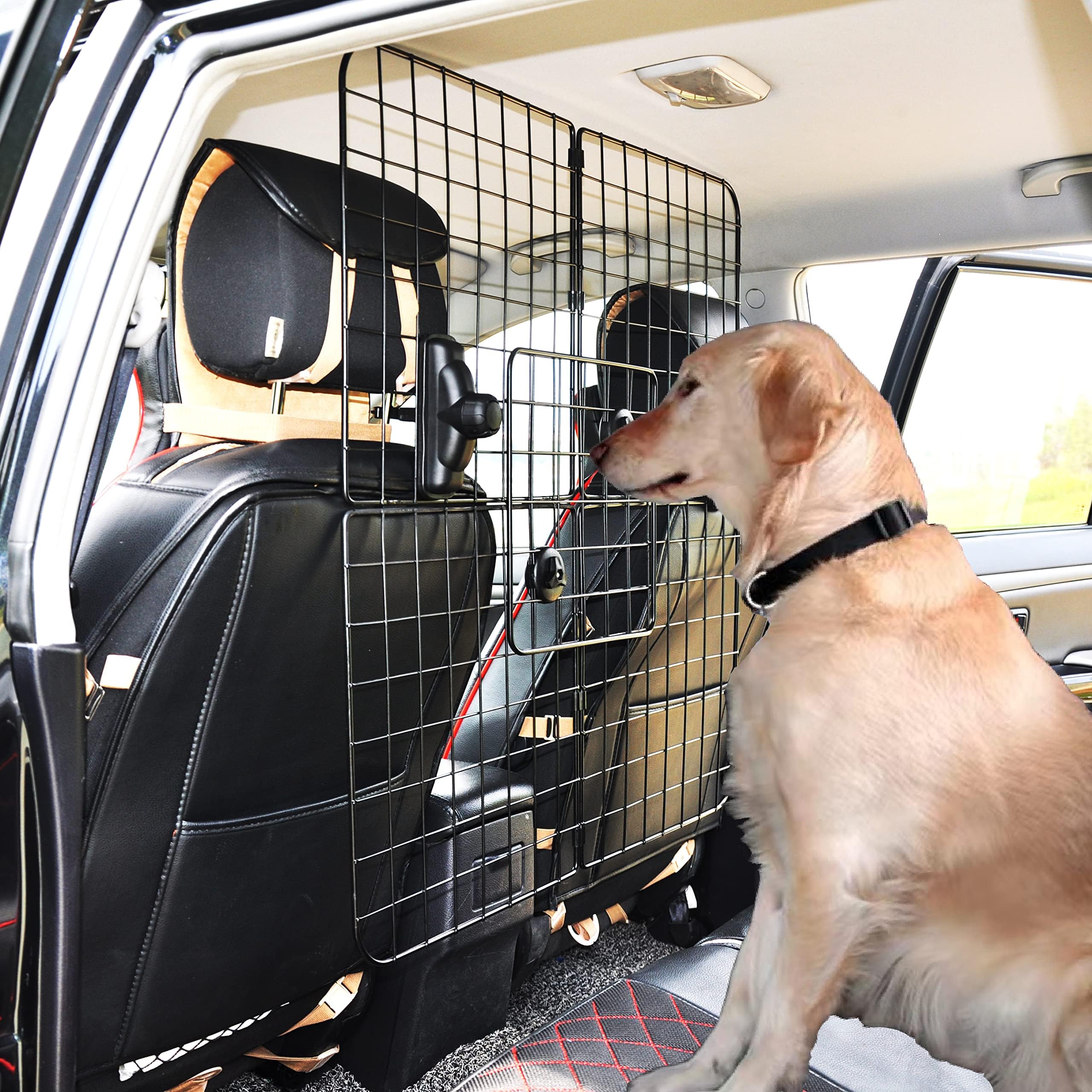 Dog Barrier For Car Pawple Universal Dog Barrier Keeps Fido In