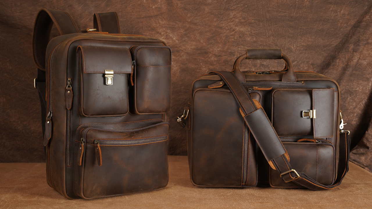 backpack briefcase combo leather Amazon.com: TIDING Men's Leather Convertible Backpack 15.6 Inch Laptop  Briefcase Messenger Bag Work Business Travel Rucksack : Electronics