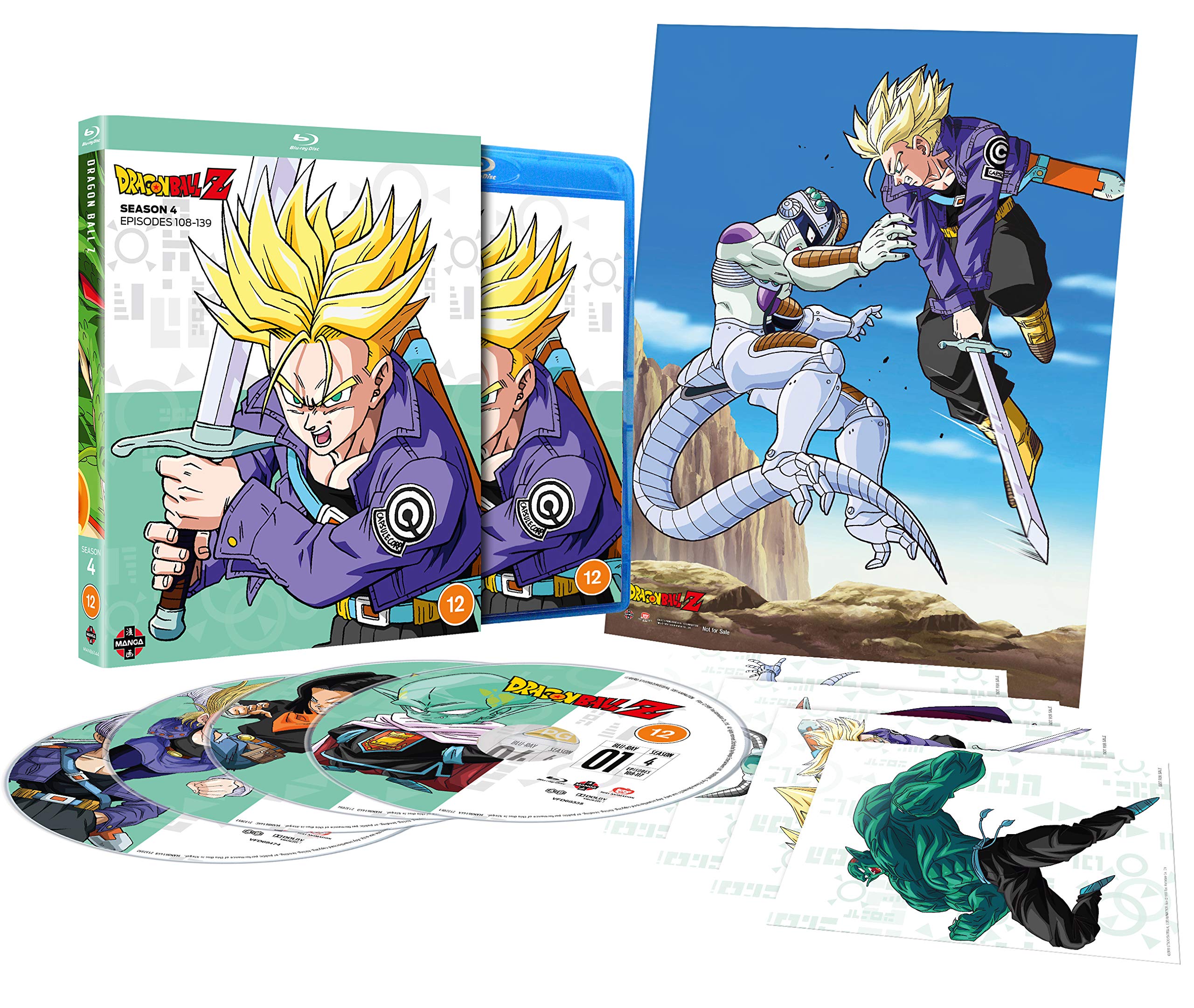 Manga Entertainment Dragon Ball Z Season 4 Blu-ray